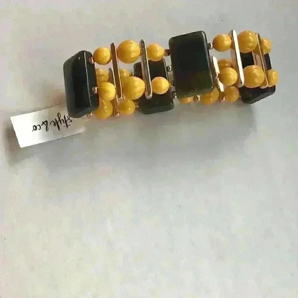 Style & Co new Gold double row beaded bracelet - Picture 3 of 8